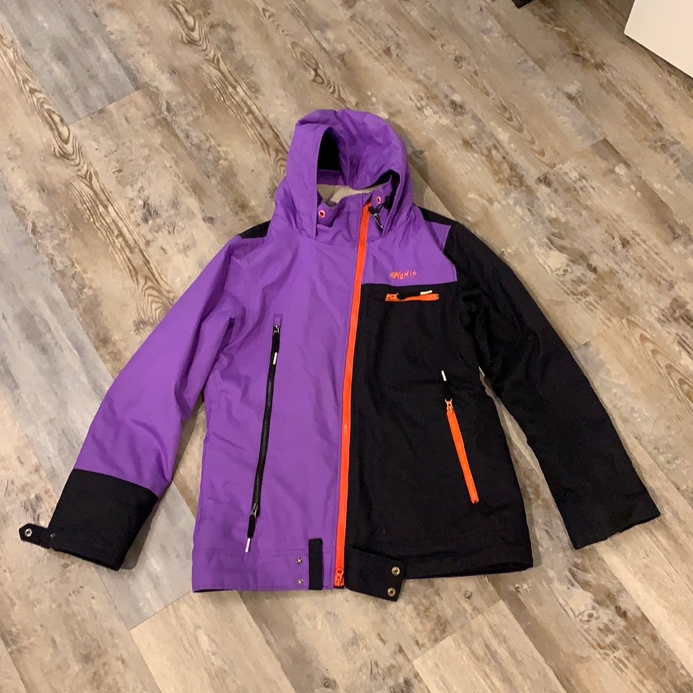 Nomis Women’s Winter Coat, Purple, Sz L